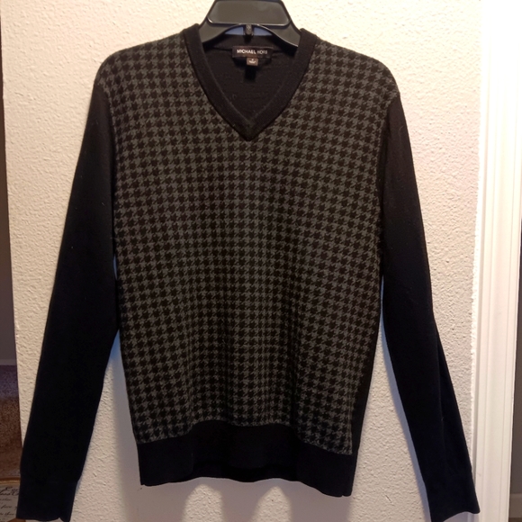 MICHAEL Michael Kors Houndstooth Sweater - Picture 1 of 5
